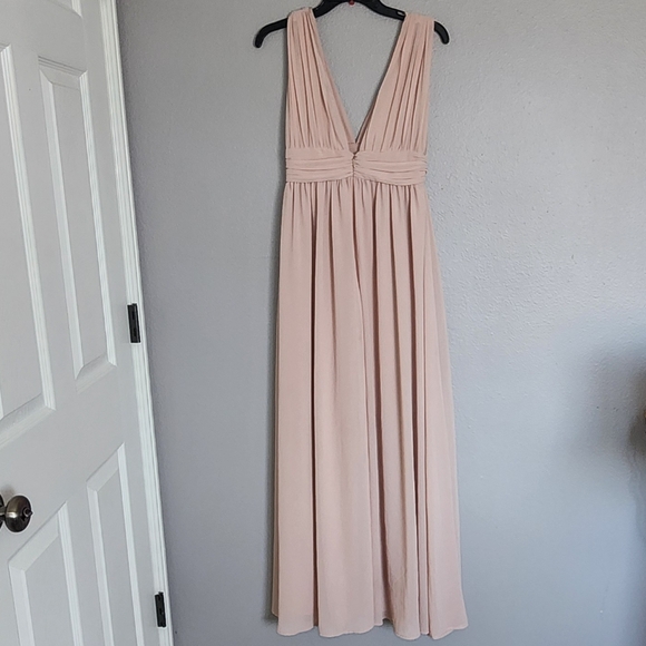 Lulus  Heavenly Cream Maxi Dress/ Size  M - Picture 3 of 12